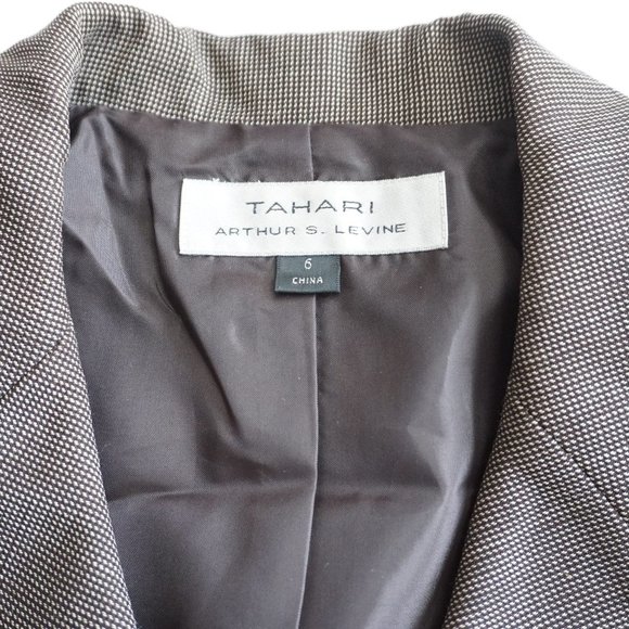 Tahari | 6 Button Blazer - Picture 4 of 8